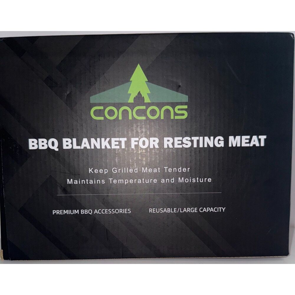 Concons BBQ Blanket – Insulated Wrap for Resting Meat Like a Pitmaster